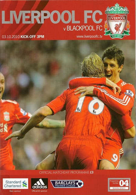 Liverpool FC v Blackpool FC